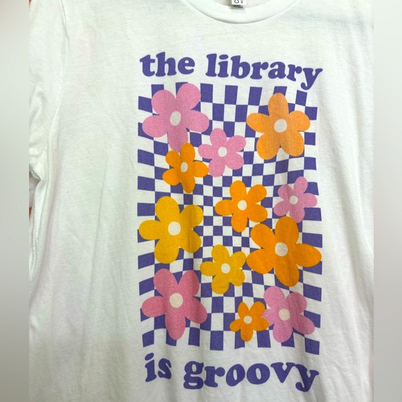 The Library is Groovy shirt - Picture 3 of 4